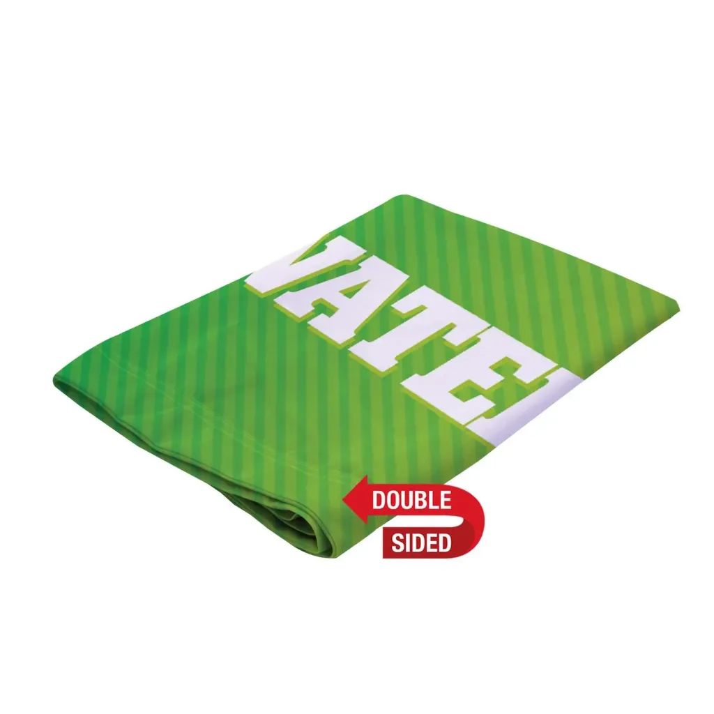 [190963] 17' Premium Sabre Sail Sign Replacement Flag (Double-Sided)