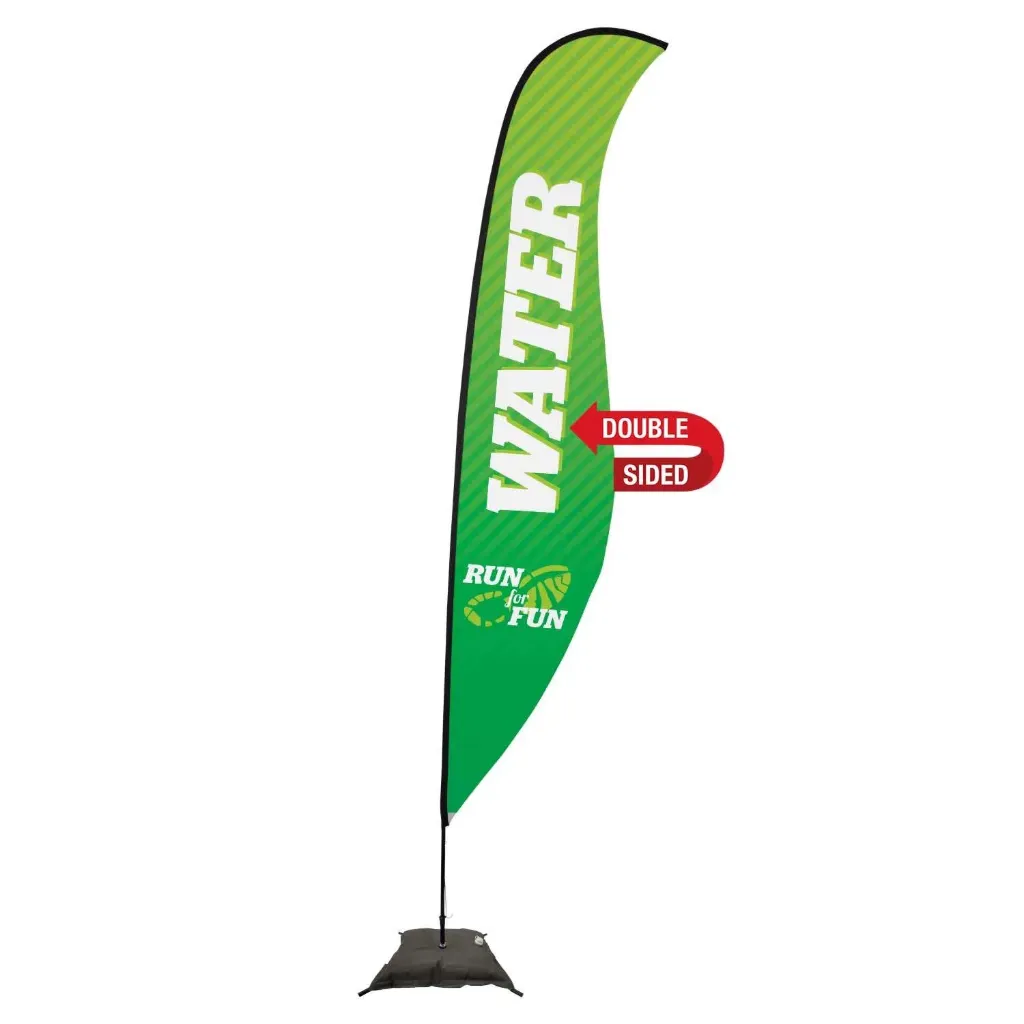[190966] 17' Premium Sabre Sail Sign Kit (Double-Sided with Scissor Base)