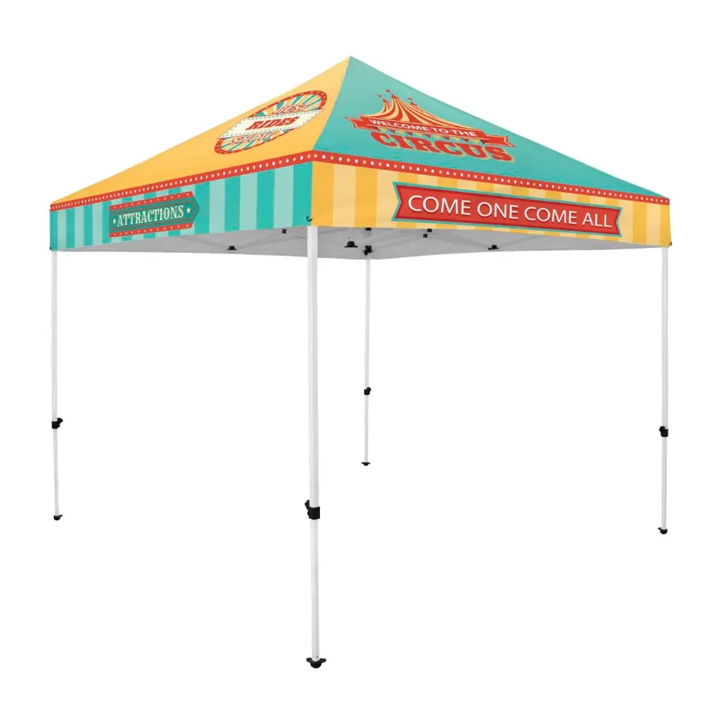[241240] 10' Economy Plus Tent Kit (Dye Sub Full-Color Full-Bleed)