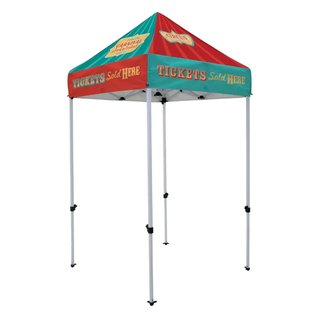 [241301] 5' Economy Plus Tent Kit (Dye Sub Full-Color Full-Bleed)