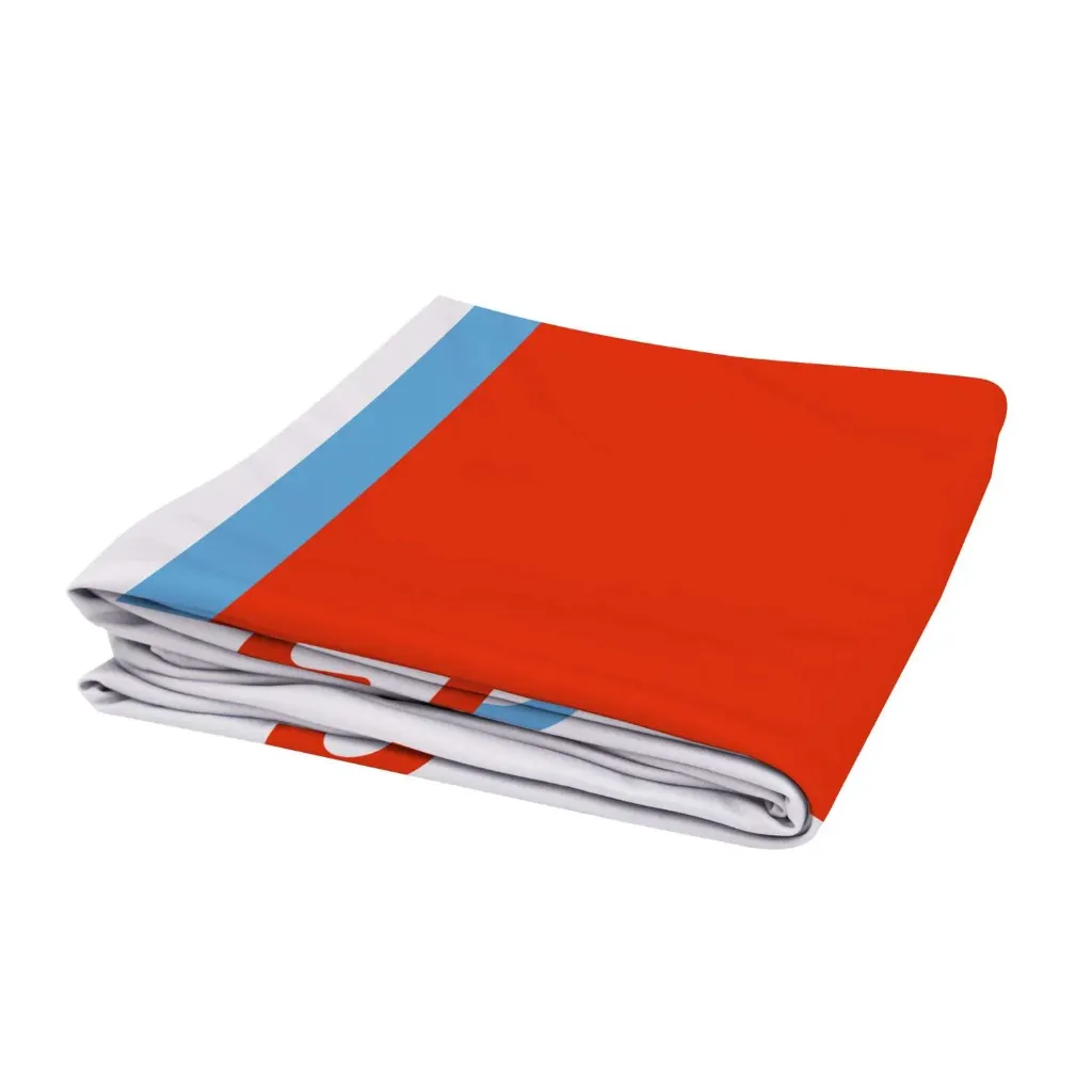 [255182] 8'W x 90"H EuroFit™ Straight Wall Graphic Cover (Recycled Polyester Knit)