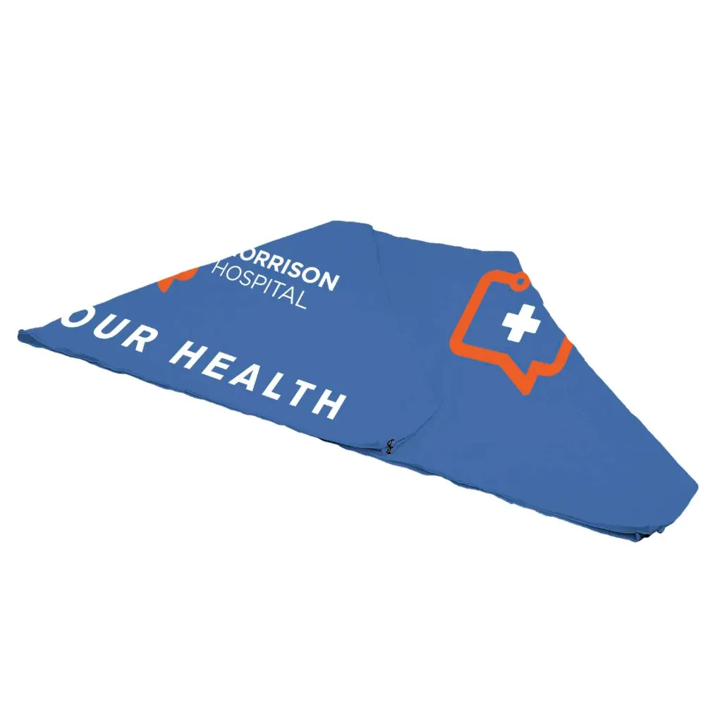 20' Tent Canopy (Full-Color Imprint, 4 Locations) (Blanco)