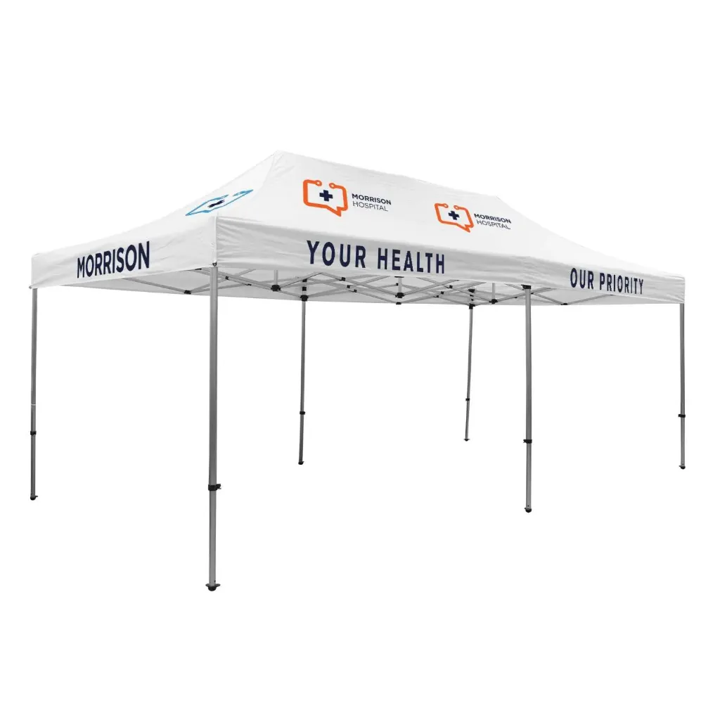20' Premium Tent Kit (Imprinted, 8 Locations)