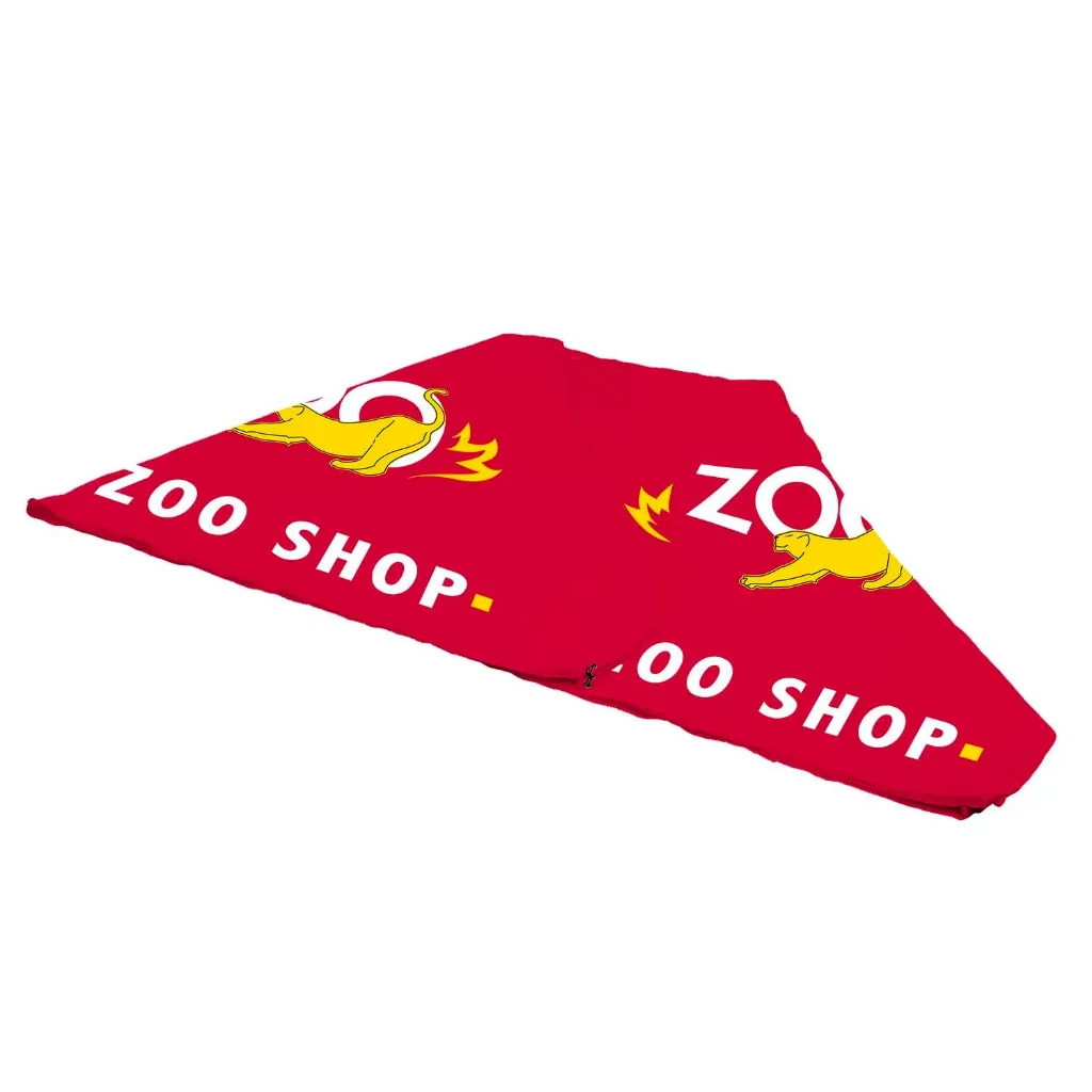 15' Tent Canopy (Full-Color Imprint, 8 Locations) (Blanco)